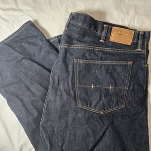 Polo Ralph Lauren Jeans Mens Tag 48Bx32 Measures 48x31 Blue Authentic Dungaree